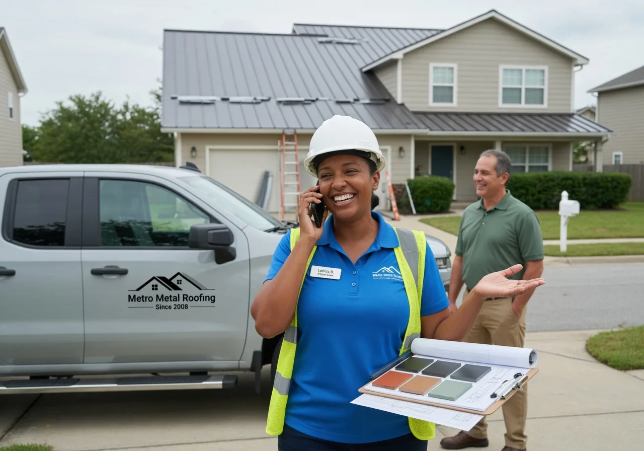 Storm Damage Metal Roof Repair in Donnelsville, OH